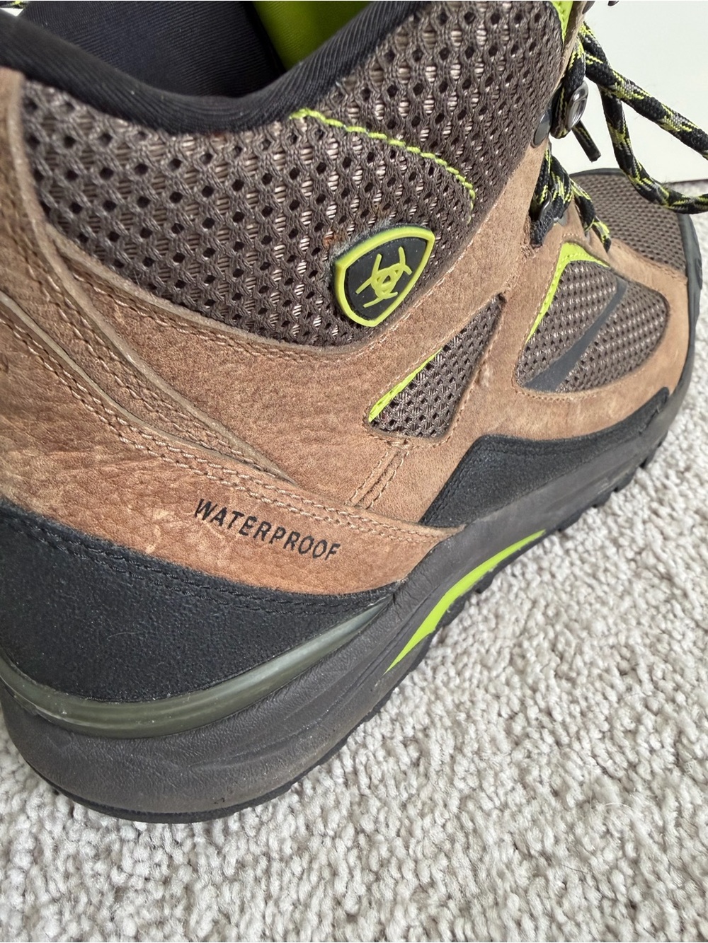 Ariat Waterproof Hiking Boots - 10D - Picture 3 of 7